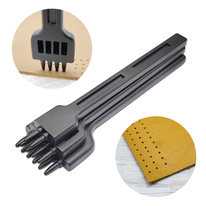 Leatherwork Hole Punch - 3pcs/set Alloy Steel DIY Leather Tool