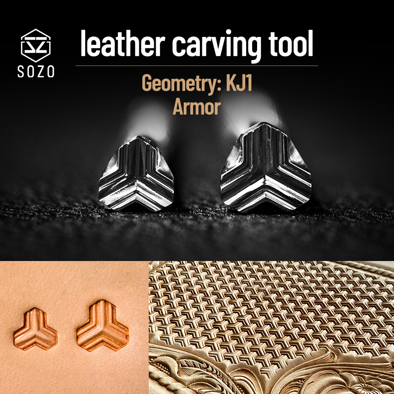 Leatherwork Patterns Free - SOZO KJ1 Leather Work Stamping Tool