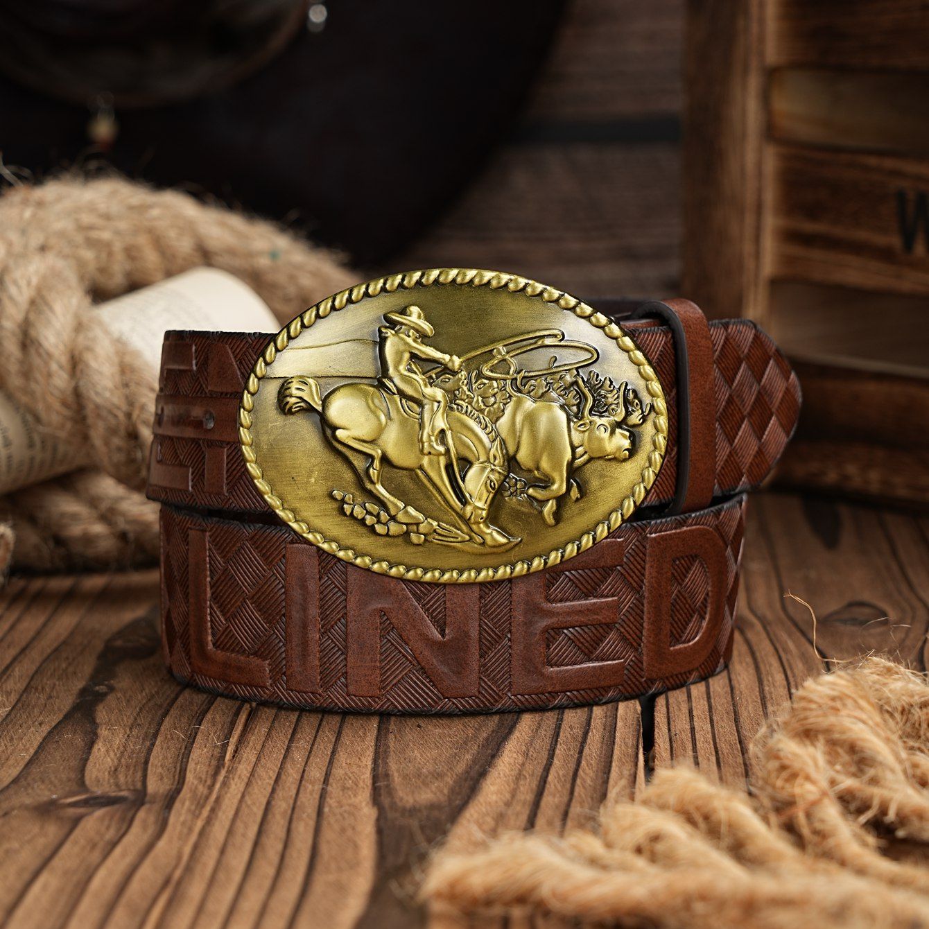 Leather Work Western - A men's and women's casual retro