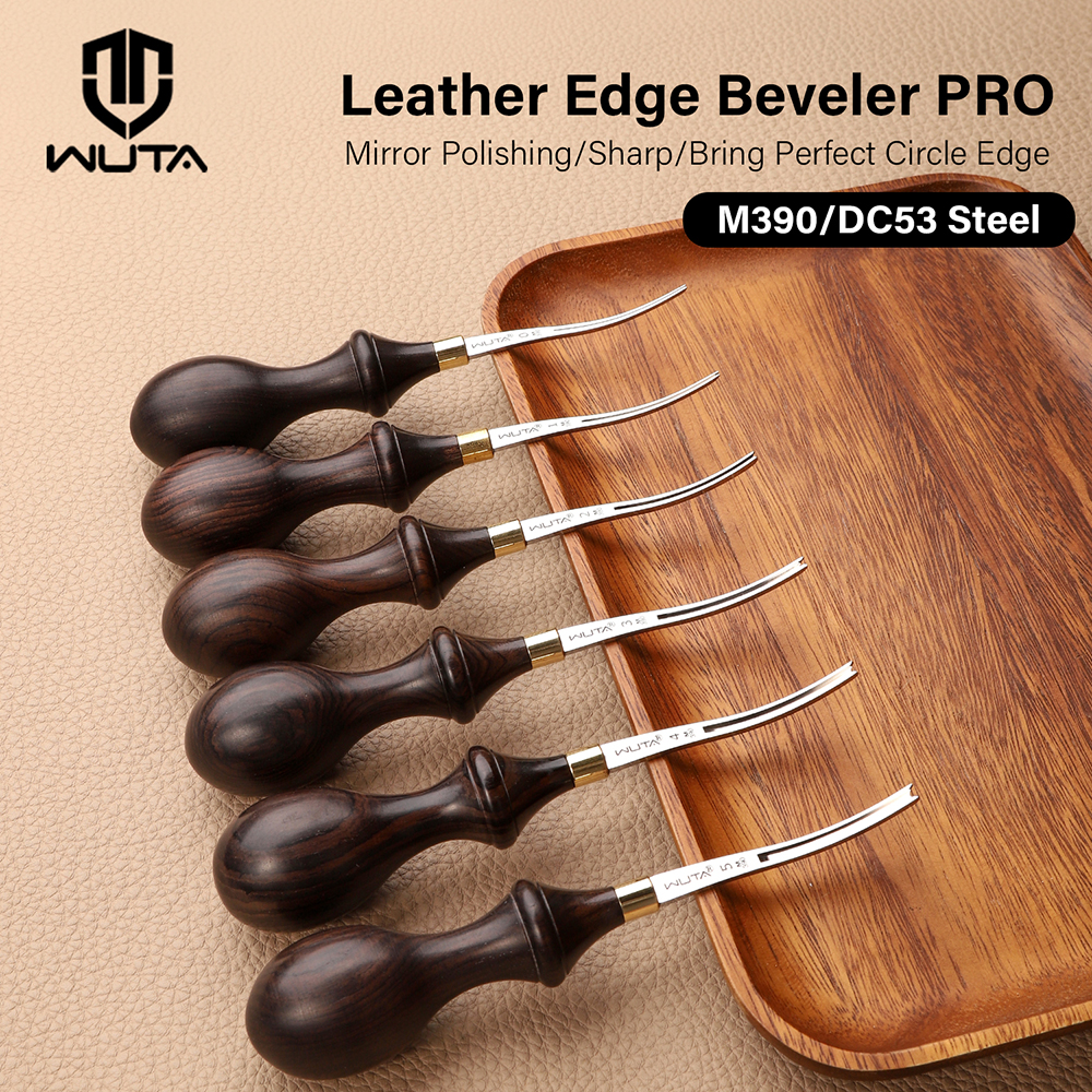 Leatherwork Edge Creaser - WUTA 1PC Leather Edge Beveler PRO