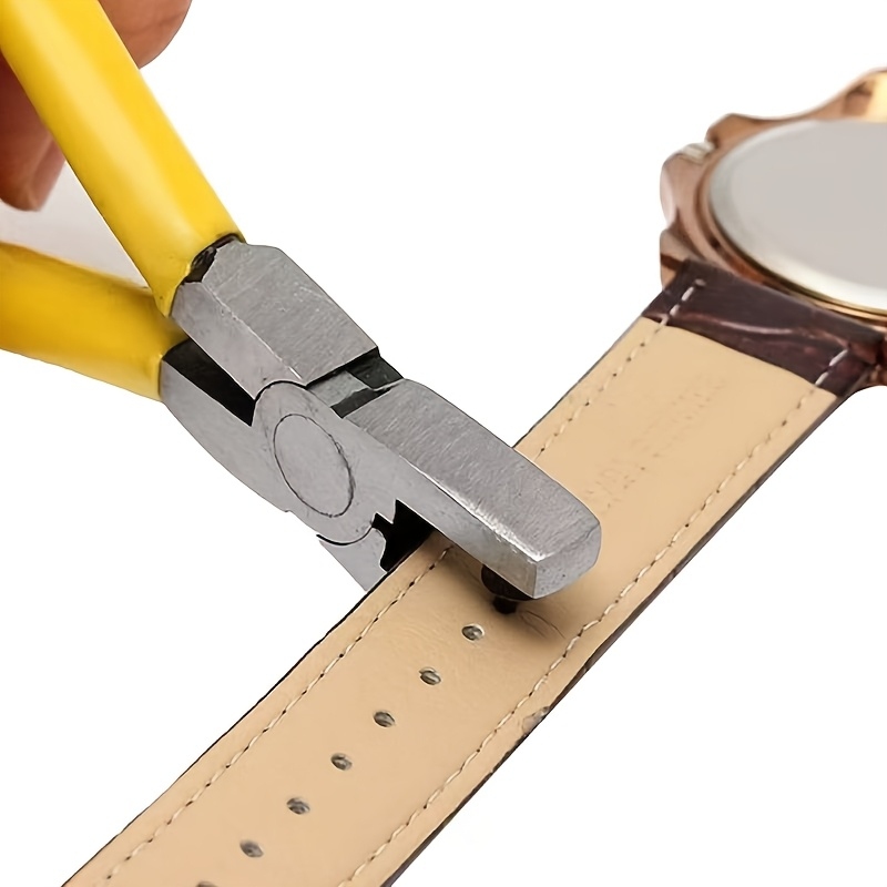 Leatherwork Hole Punch - Manual mini punching tool with punch