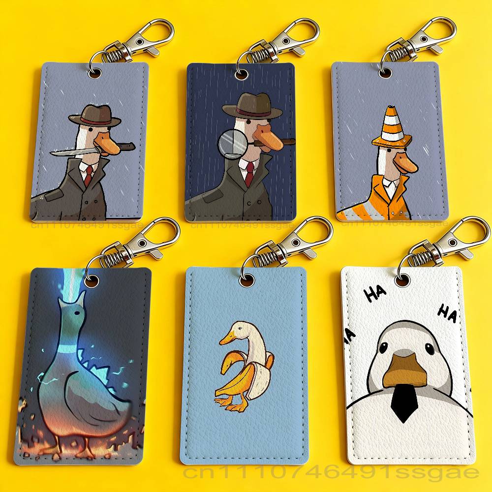 Cartoon Cute Goose Duck Badge  - đánh giá và giá Leather Working