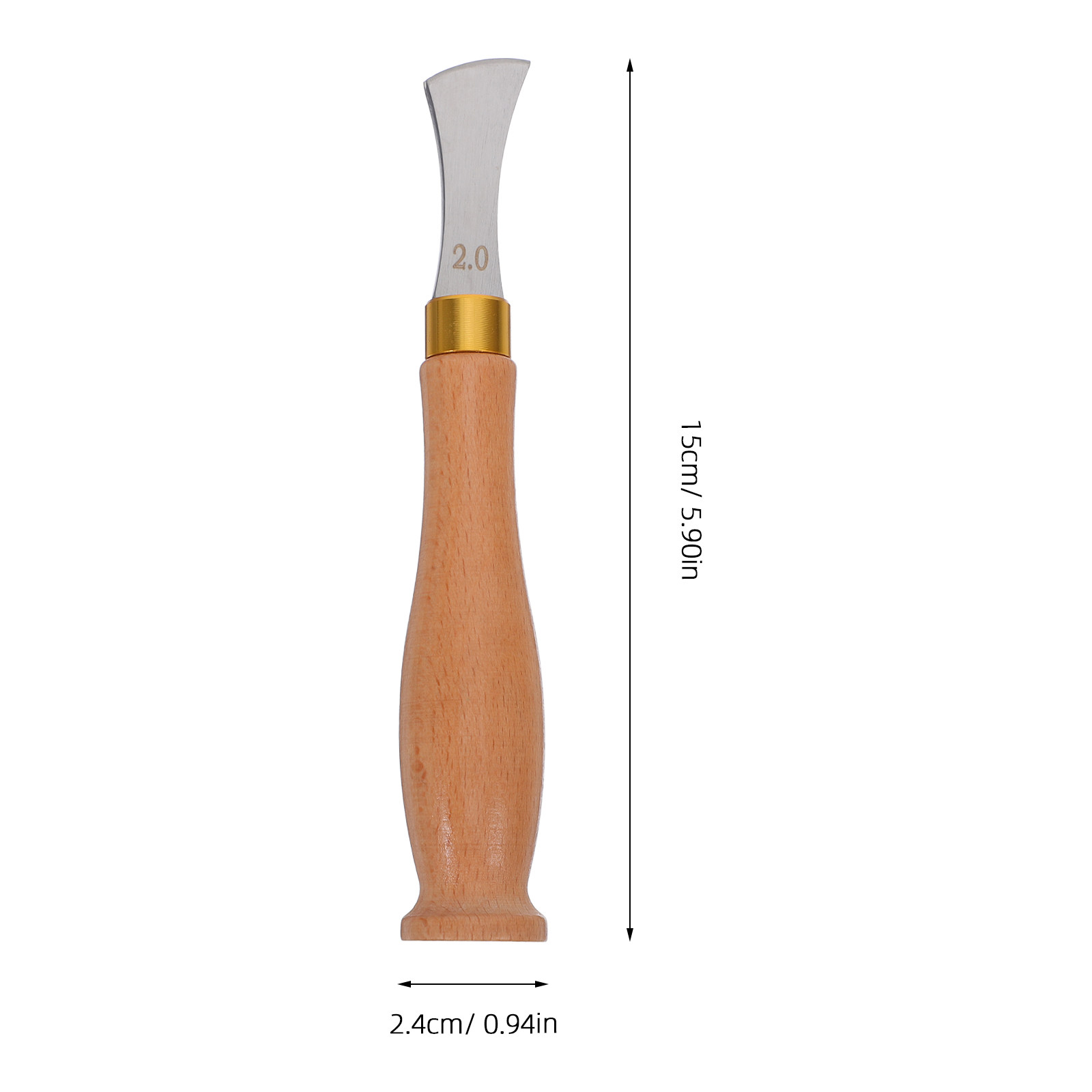 Edge Creaser Stainless Steel 2 - đánh giá và giá Leatherwork Edge Creaser