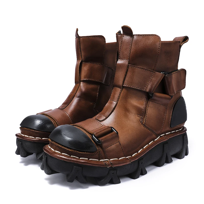 Men's Genuine Leather Motorcyc - đánh giá và giá Leather Work Western