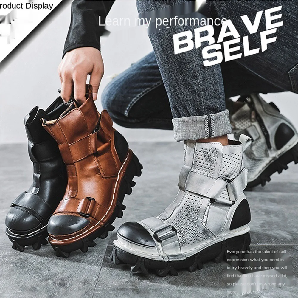 Men's Genuine Leather Motorcyc - đánh giá và giá Leather Work Western