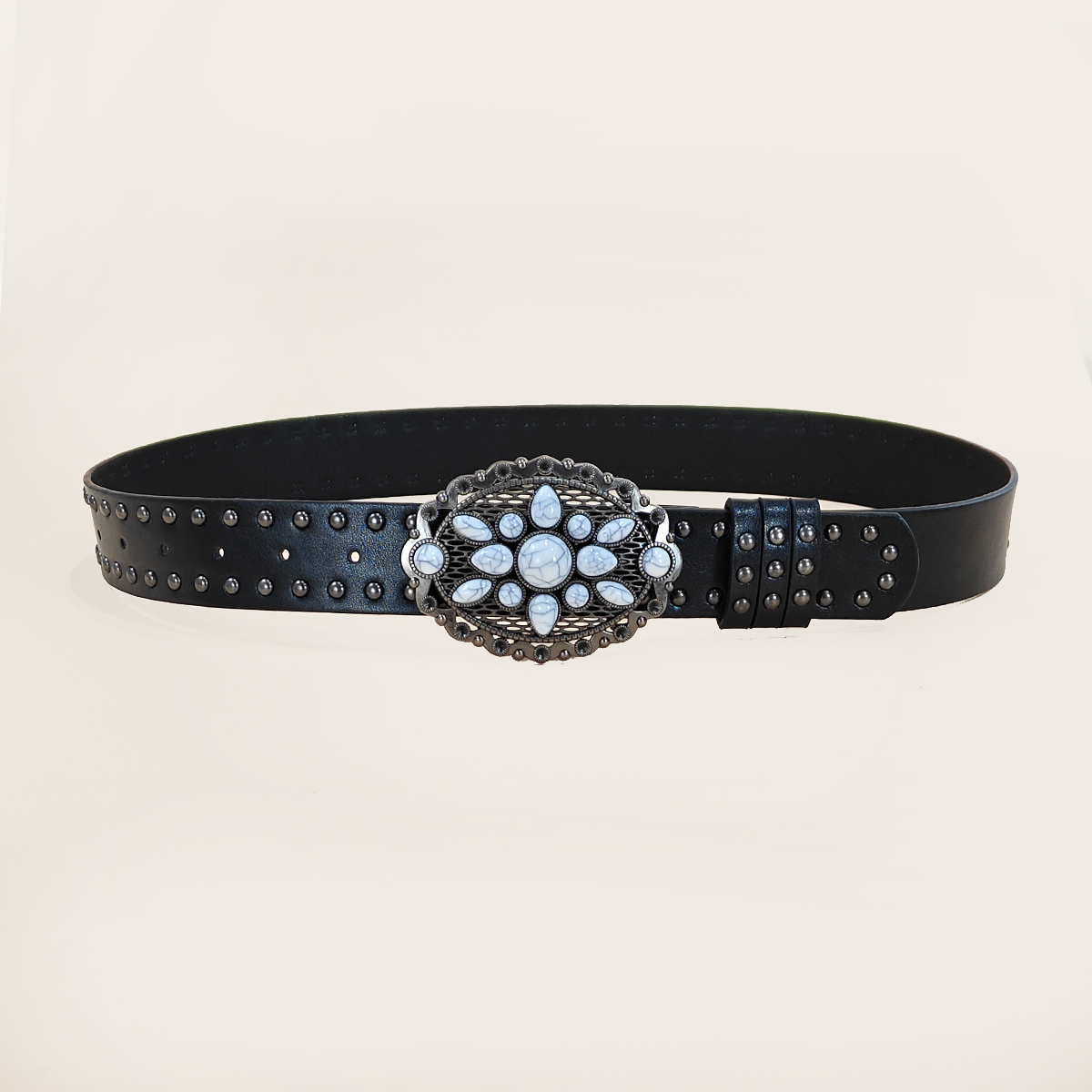Men and women's casual Punk Ri - đánh giá và giá Leather Work Western