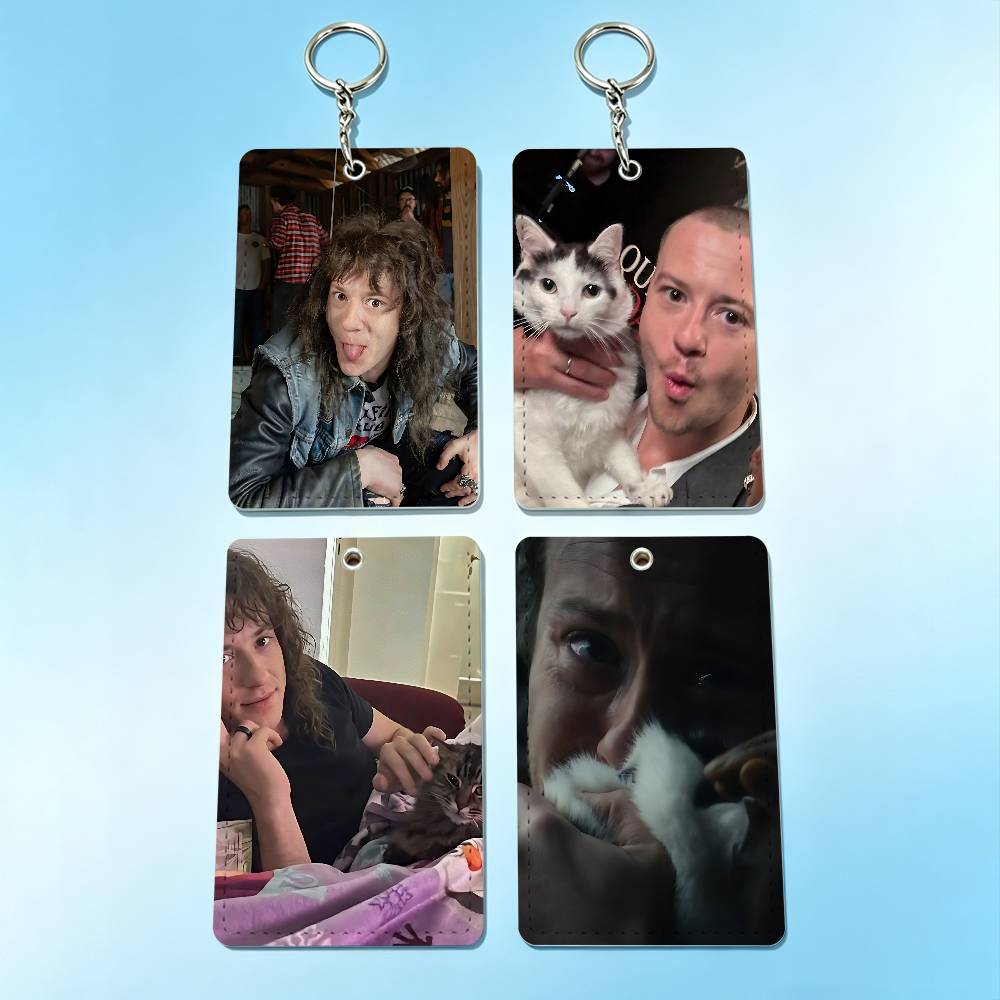 actor J-Joseph Quinn Cat Badge - đánh giá và giá Leather Working