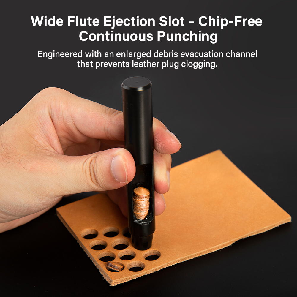 WUTA 5-15Pcs Basic Black Anti- - đánh giá và giá Leatherwork Hole Punch
