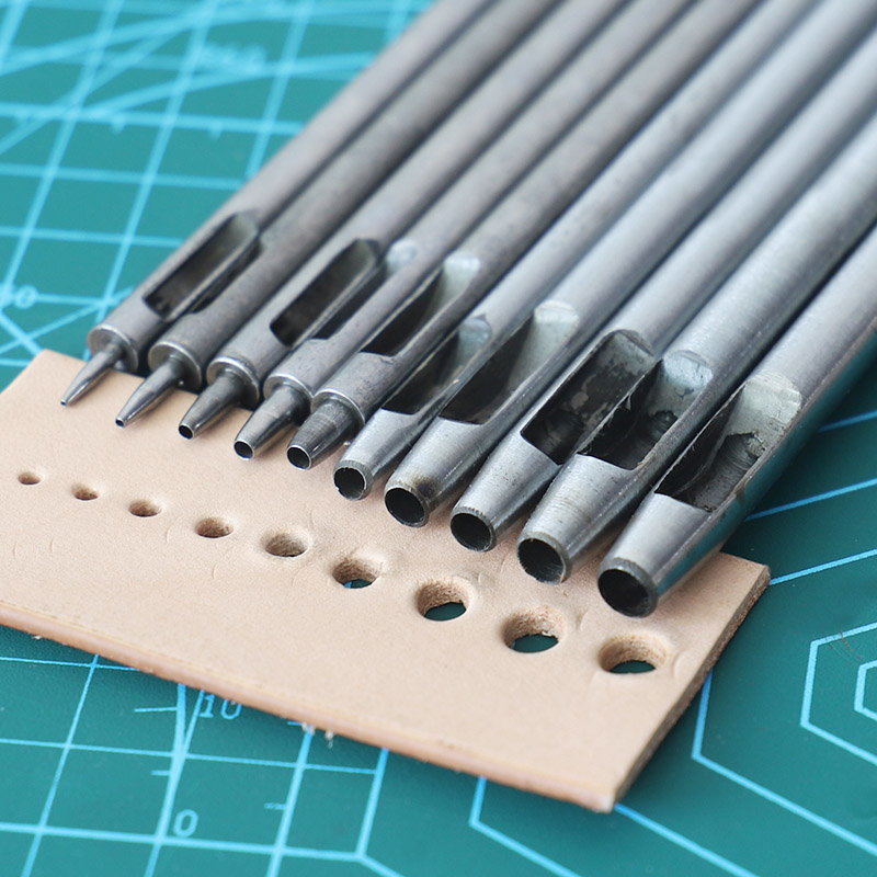 10pcs Rotary Leather Hole Punc - đánh giá và giá Leatherwork Hole Punch