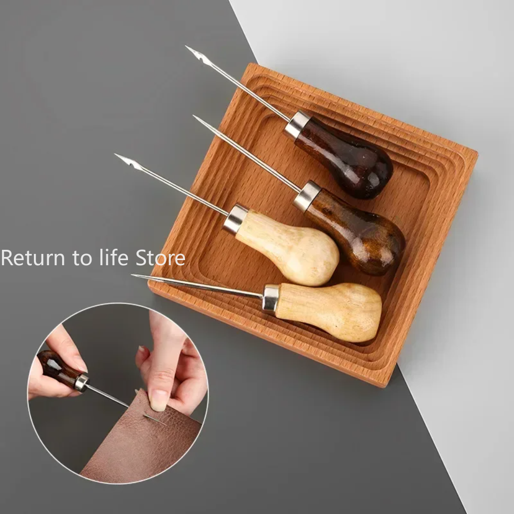 1pc Awl Pricker Hole Maker Con - đánh giá và giá Leatherwork Hole Punch
