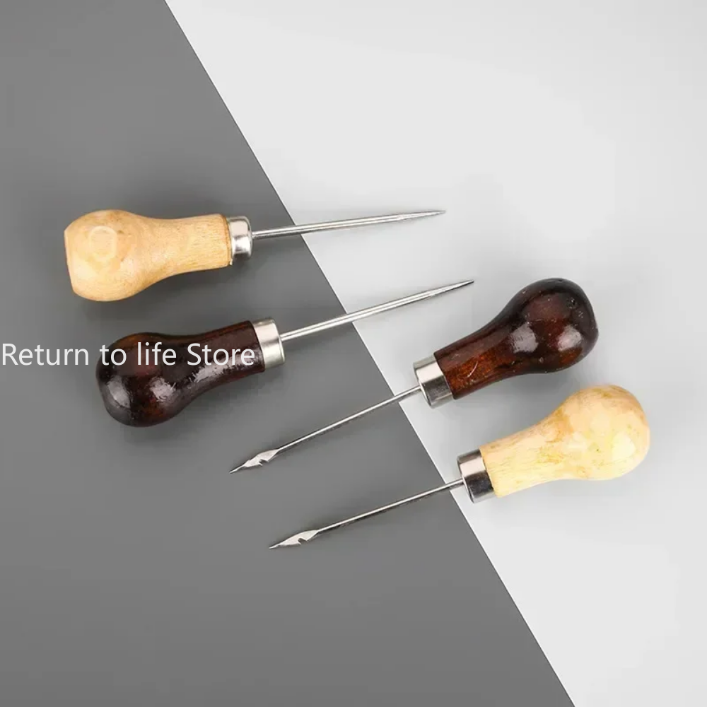 1pc Awl Pricker Hole Maker Con - đánh giá và giá Leatherwork Hole Punch