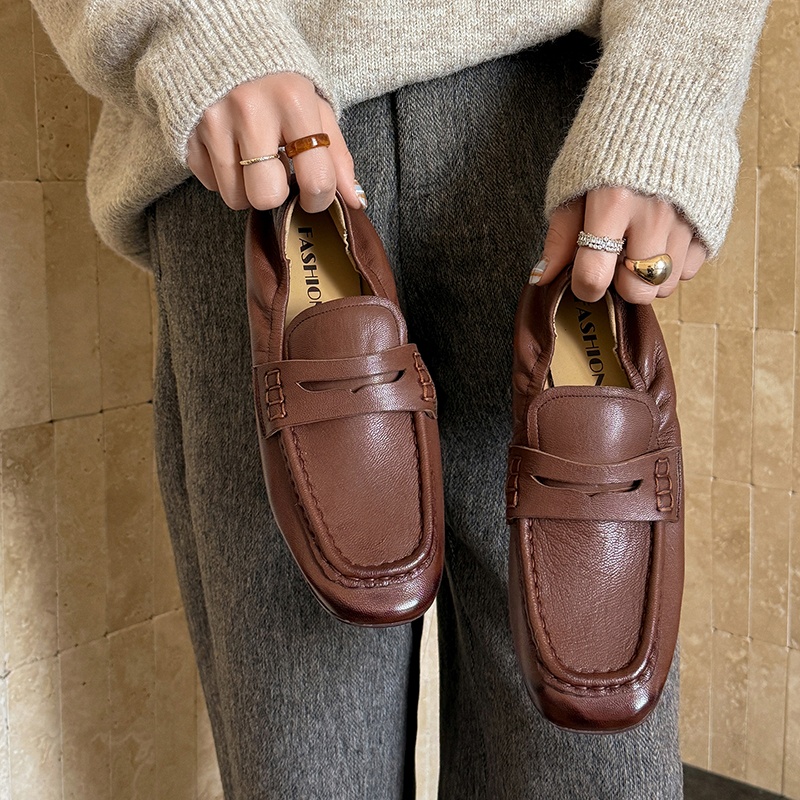 Womens Flats Spring Autumn Mul - đánh giá và giá Leatherworking Classic