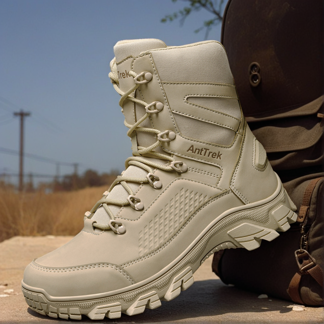 New Men Tactical Boots Hunting - đánh giá và giá Leather Work Flats