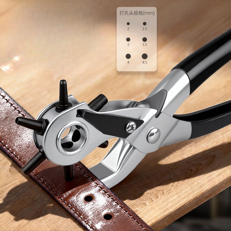1pc-Belt Punch Pliers Leather  - đánh giá và giá Leatherwork Hole Punch