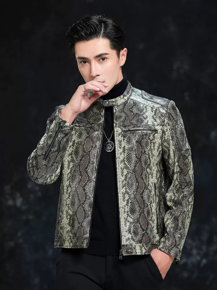 Spring Men Snake Pattern Sheep - đánh giá và giá Leatherwork Patterns Free