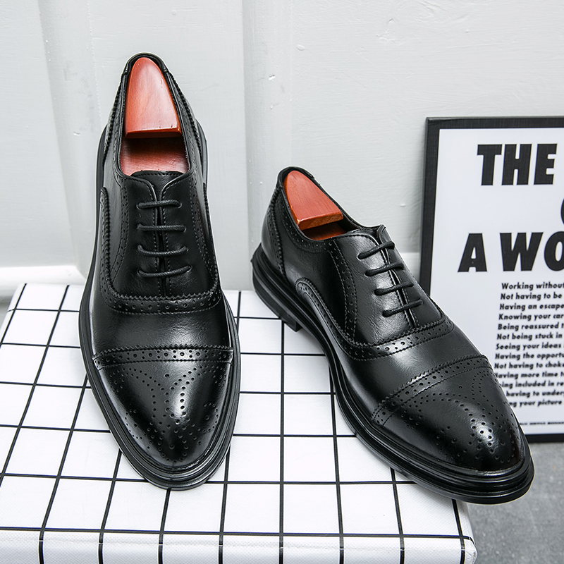 Luxury Brand Men's Brogue Shoe - đánh giá và giá Leatherworking Classic