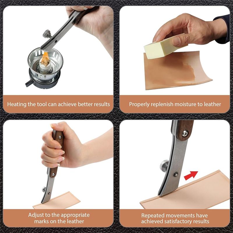 A60zadjustable Edge Creaser Fo - đánh giá và giá Leatherwork Edge Creaser