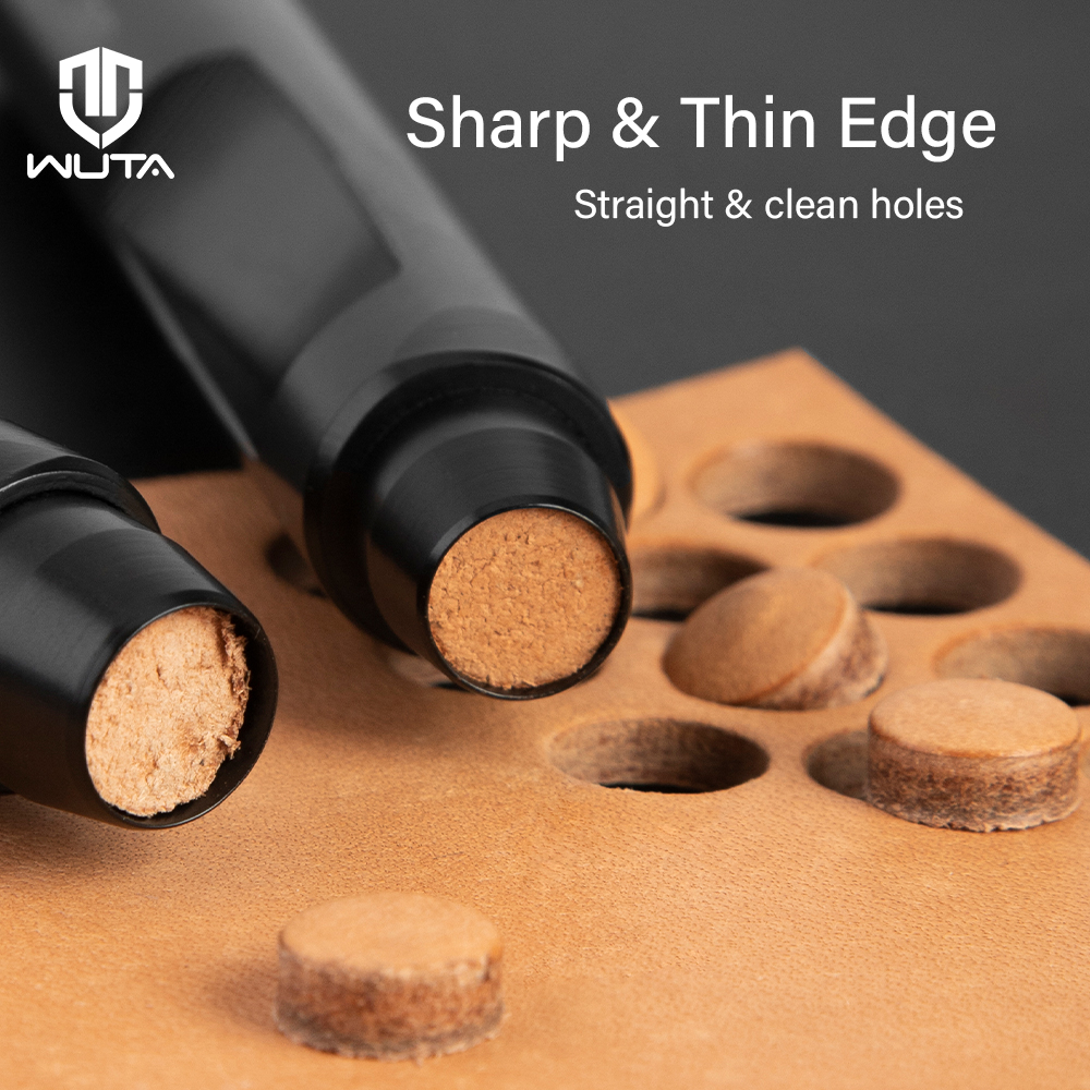 WUTA 1Pc 6-15mm Black Anti-Rus - đánh giá và giá Leatherwork Hole Punch