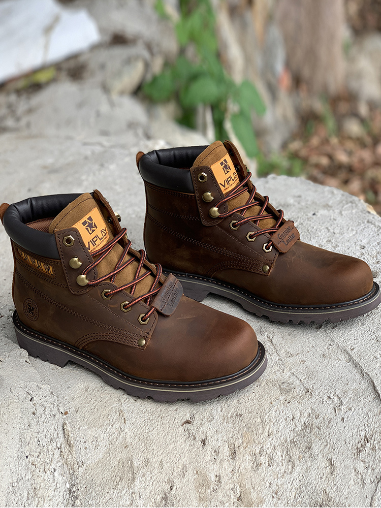 Men's Genuine Leather Boots  C - đánh giá và giá Leatherworking Classic