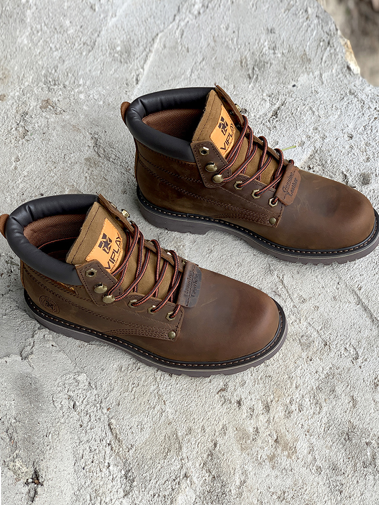 Men's Genuine Leather Boots  C - đánh giá và giá Leatherworking Classic
