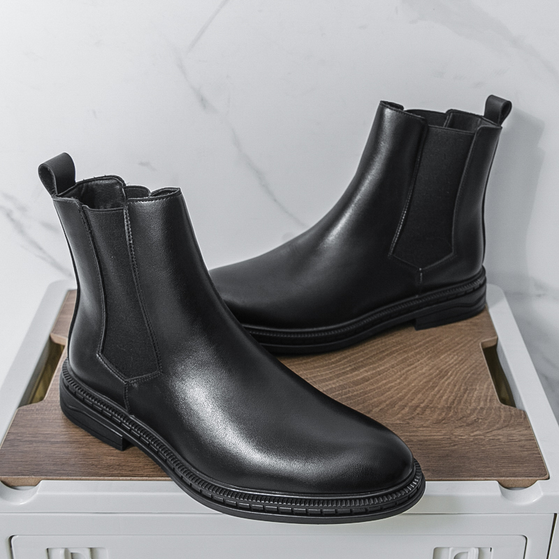 British Style Chelsea Men's Bo - đánh giá và giá Leather Work Flats