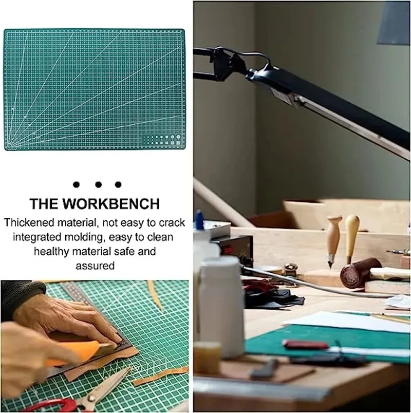 A3 A4 PVC Cutting Mat Cutting  - đánh giá và giá Leatherwork Table