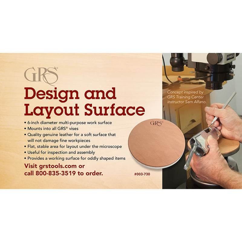 GRS Design and Layout Surface  - đánh giá và giá Leatherwork Table