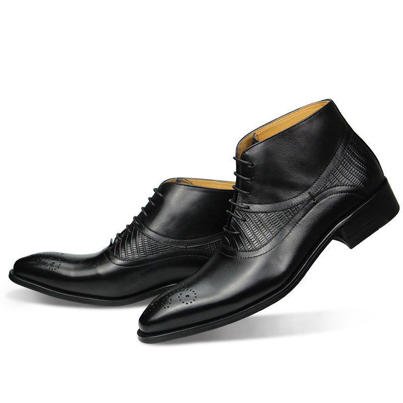 Genuine Leather Shoes Men's Bo - đánh giá và giá Leather Work Factory