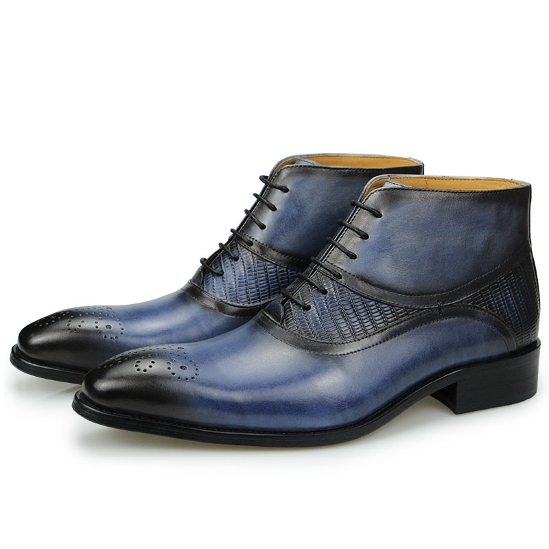 Genuine Leather Shoes Men's Bo - đánh giá và giá Leather Work Factory