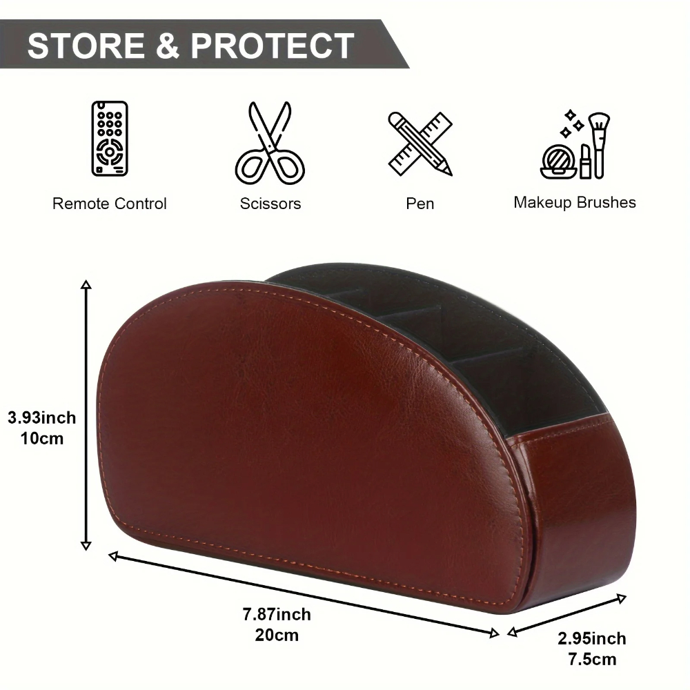 PU Leather Remote Control Hold - đánh giá và giá Leatherwork Table
