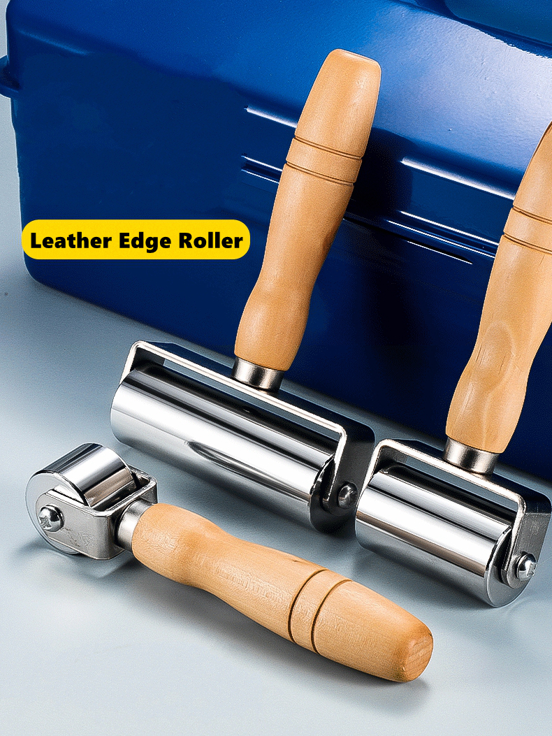 Leather Press Edge Roller with - đánh giá và giá Leatherwork Edge Creaser