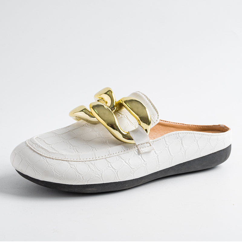 Fashion Women Slippers Plus Si - đánh giá và giá Leather Work Flats