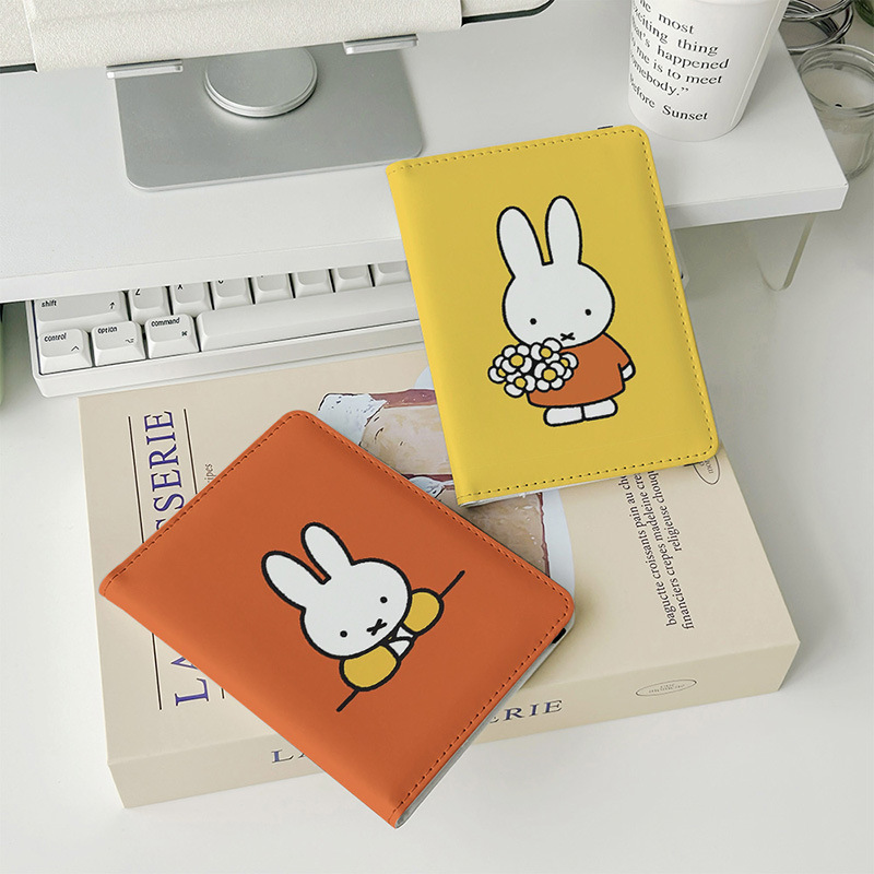 Kawaii Miffy ID Card Passport  - đánh giá và giá Leather Work Western