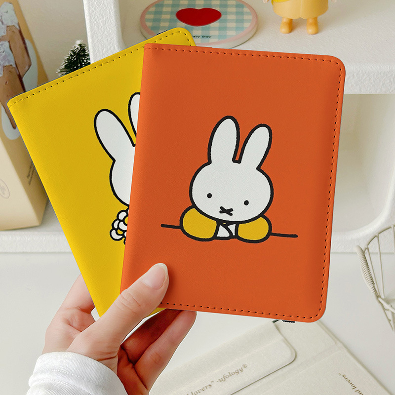 Kawaii Miffy ID Card Passport  - đánh giá và giá Leather Work Western
