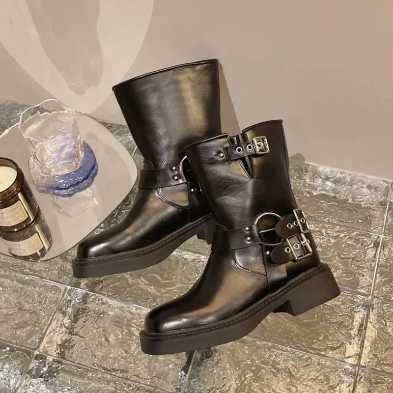 Women's Ankle Boots Autumn Wor - đánh giá và giá Leather Work Western