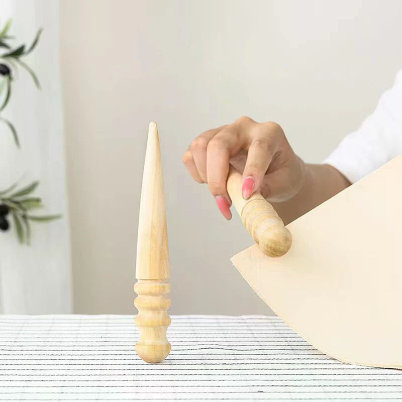 Wooden leather, solid wood rou - đánh giá và giá Used Leatherwork Tools