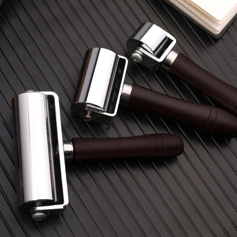 Leather Press Edge Roller with - đánh giá và giá Leatherwork Edge Creaser
