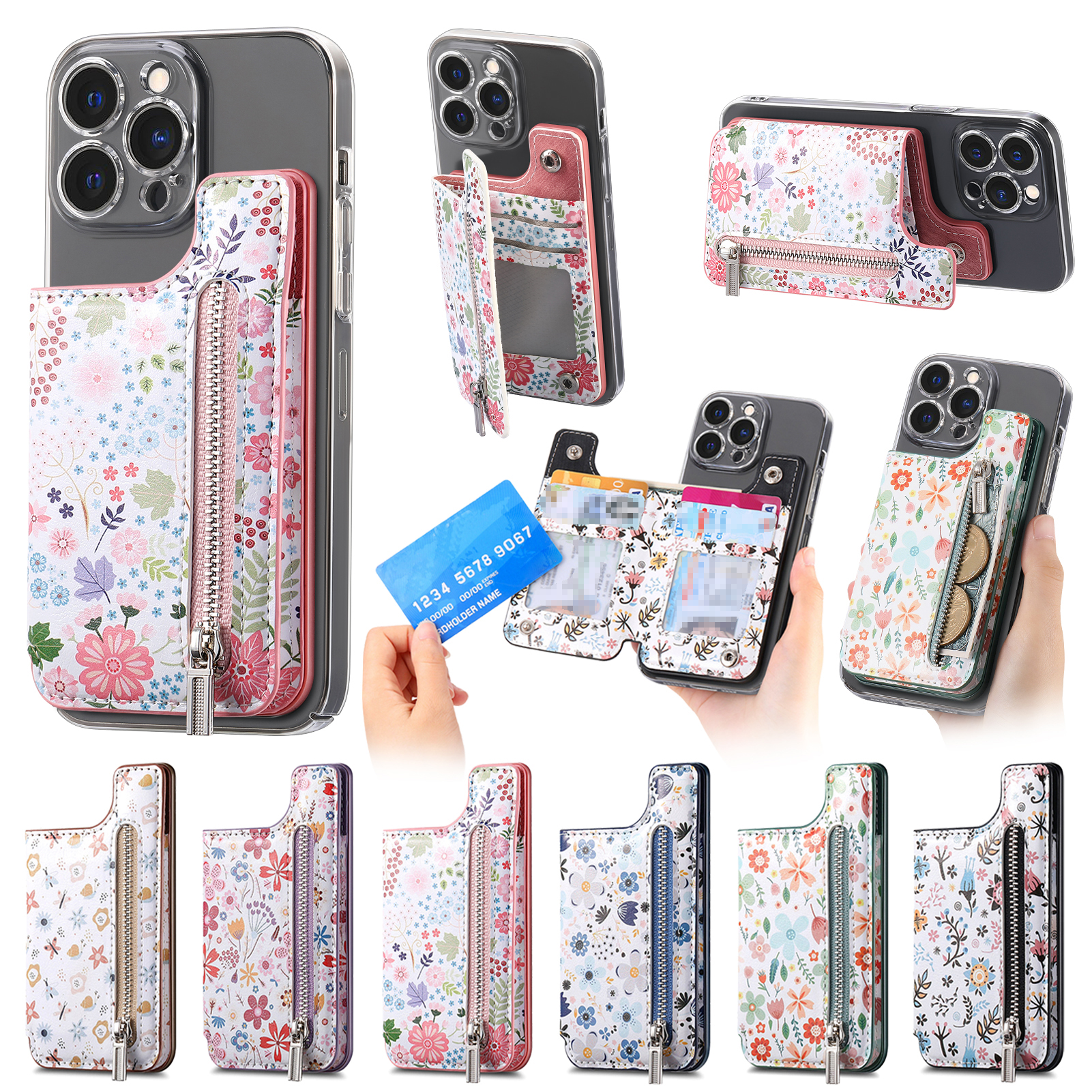 1Pc Flower Painted Phone Case  - đánh giá và giá Leatherwork Table