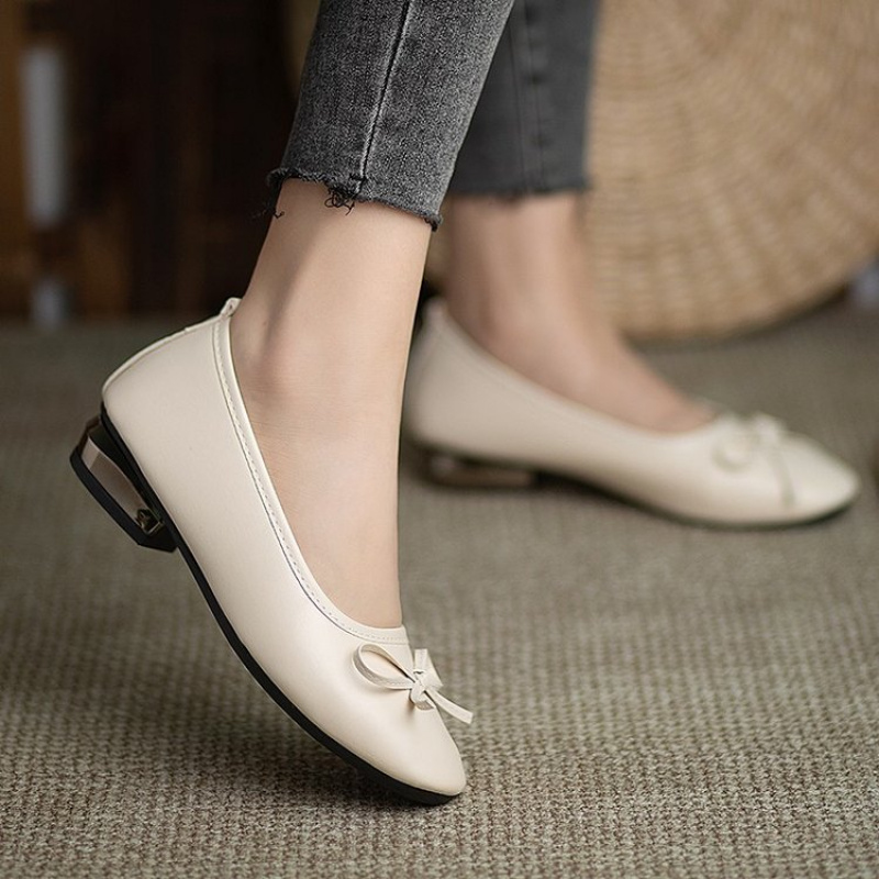 Elegant Bowknot Flat Shoes for - đánh giá và giá Leather Working