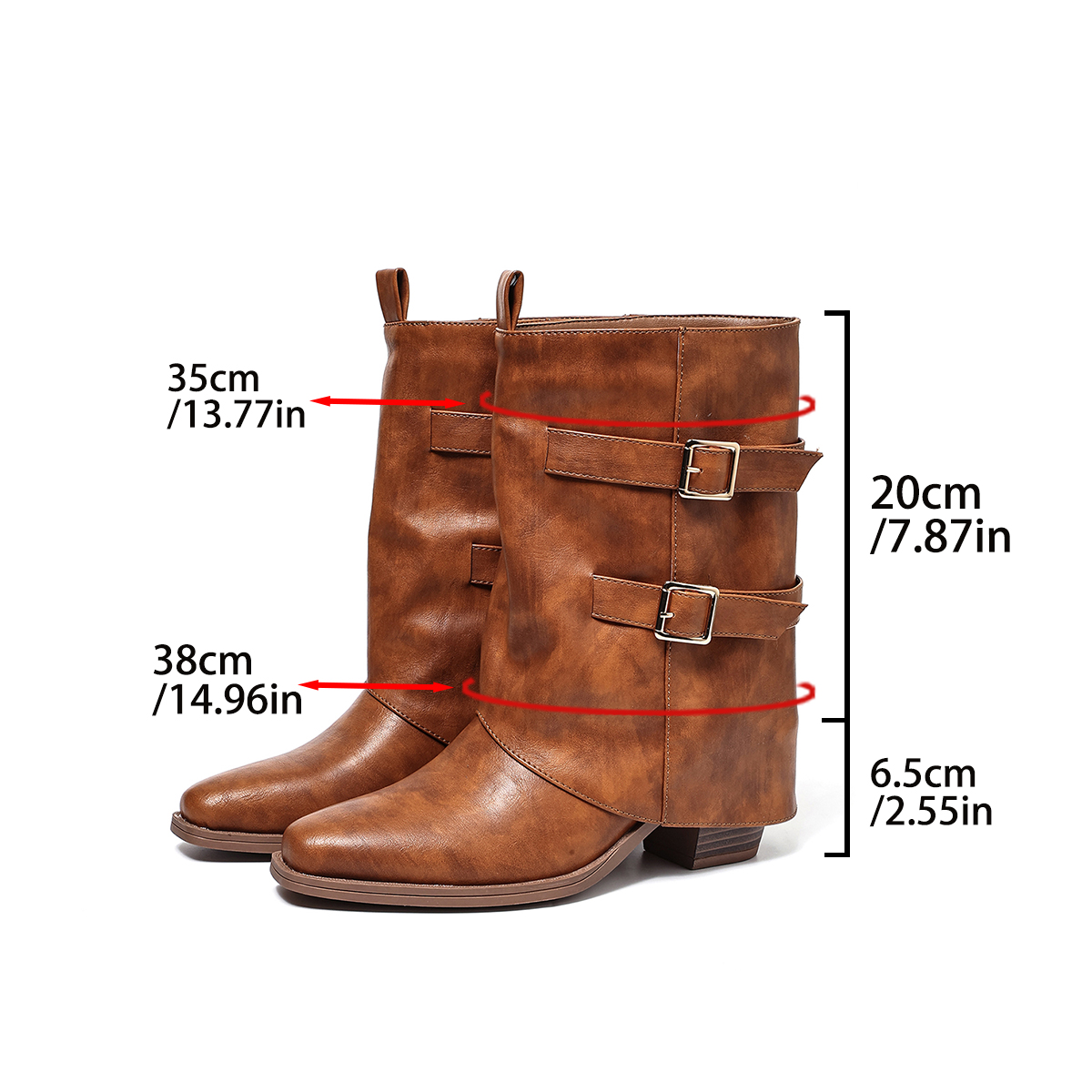 Women's Mid-Calf Boots, Retro  - đánh giá và giá Leather Work Western