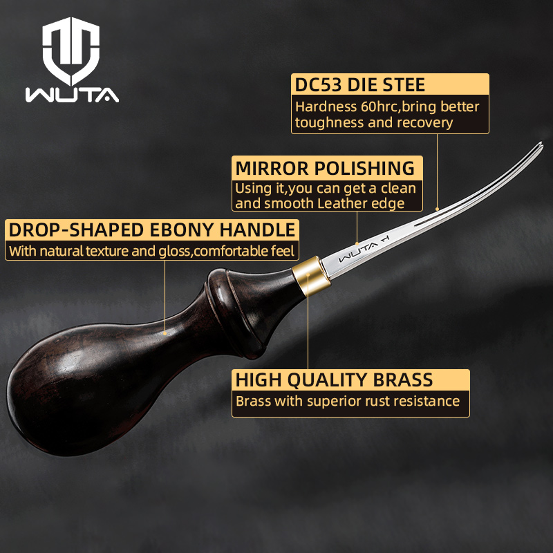 WUTA Leather Edge Beveler PRO  - đánh giá và giá Leatherwork Edge Creaser