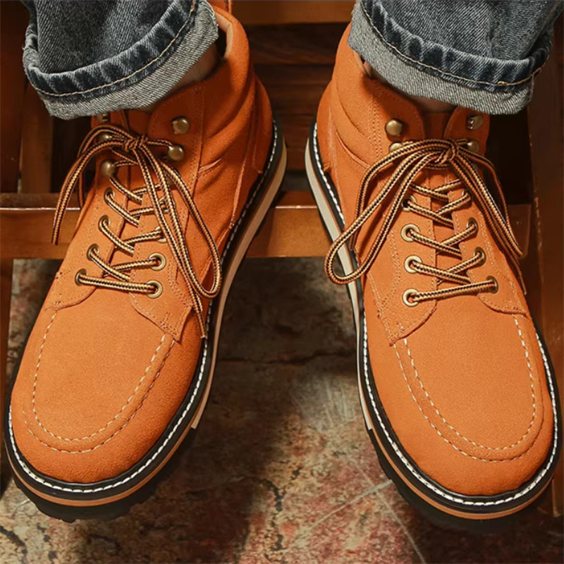 British Style American Retro G - đánh giá và giá Leather Work Western