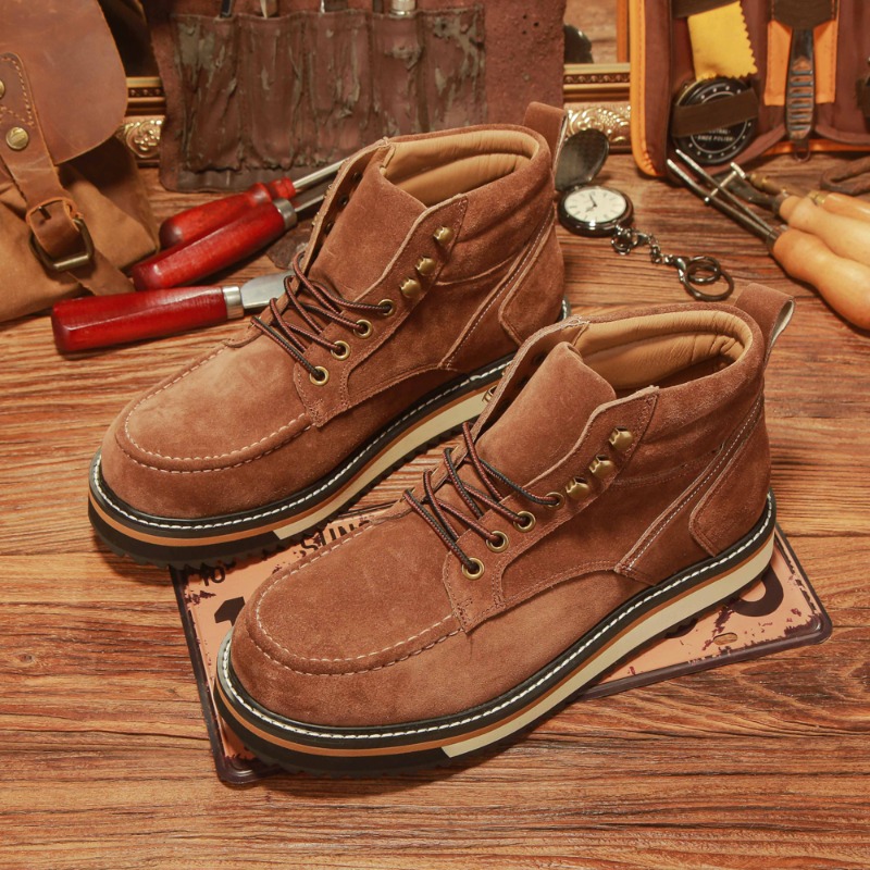British Style American Retro G - đánh giá và giá Leather Work Western