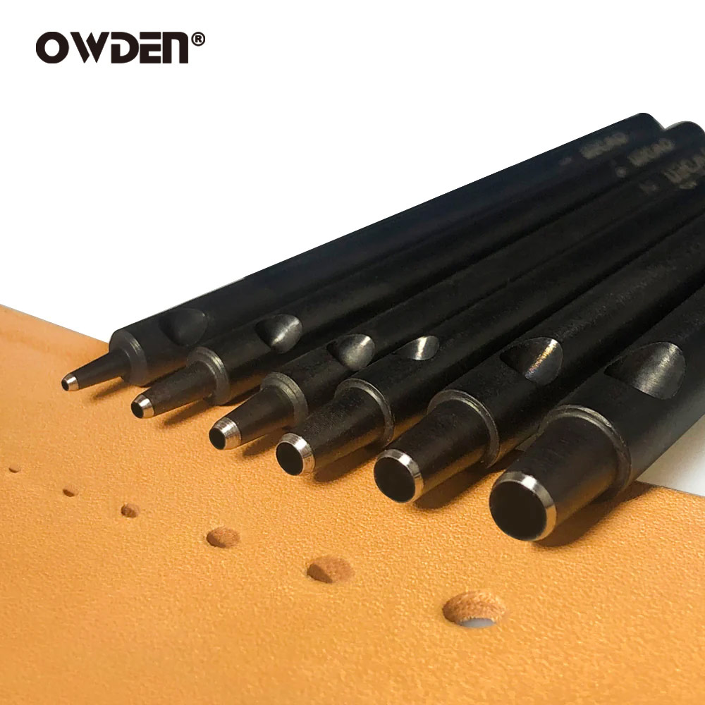 OWDEN 1-5mm 6Pcs Leather Hollo - đánh giá và giá Leatherwork Hole Punch
