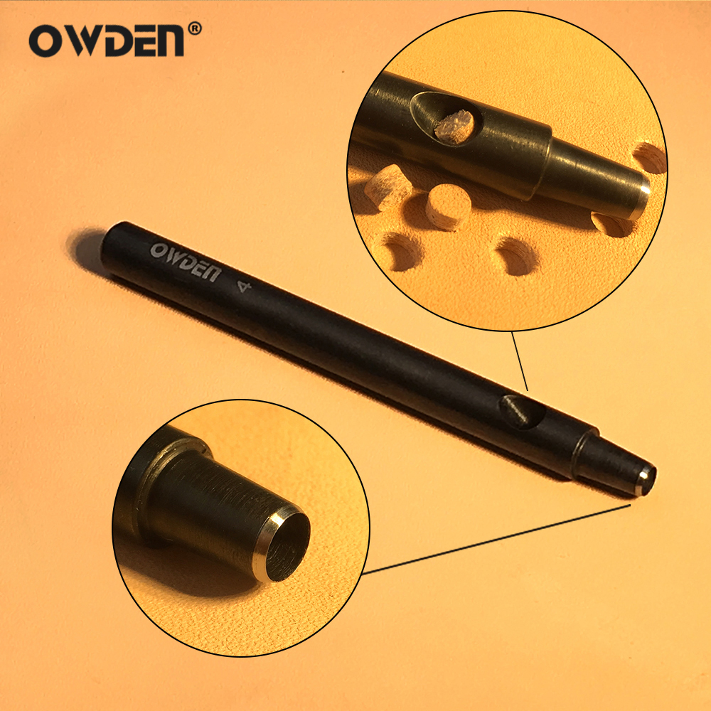 OWDEN 1-5mm 6Pcs Leather Hollo - đánh giá và giá Leatherwork Hole Punch