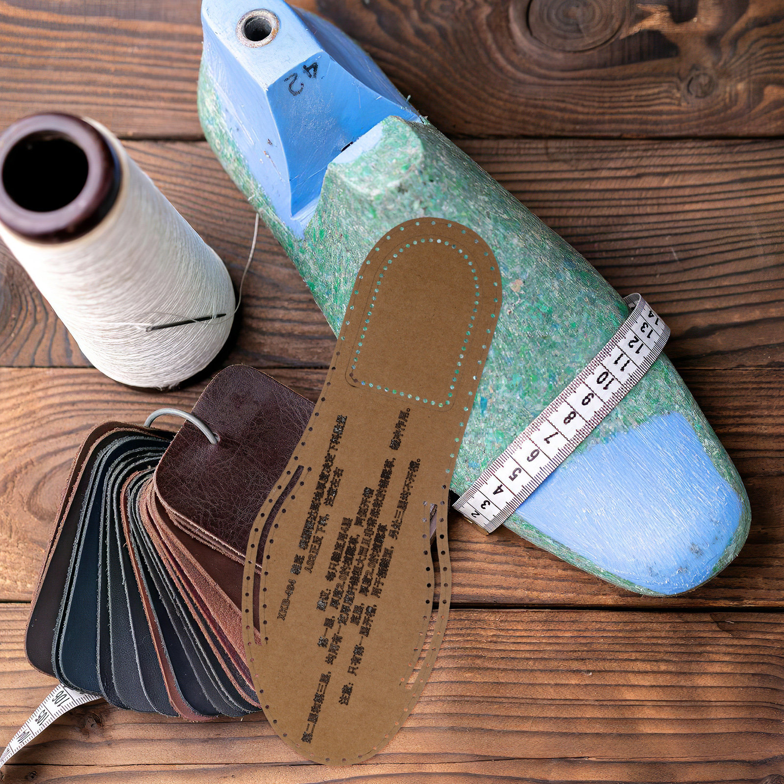1Set Slipper Pattern Kraft Pap - đánh giá và giá Leatherwork Patterns Free