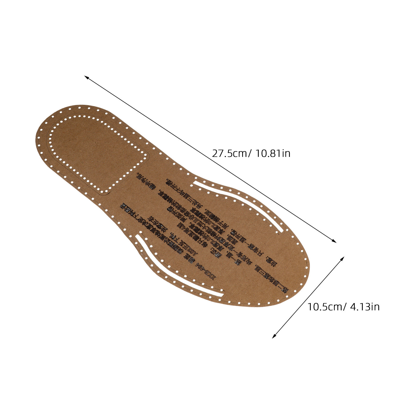 1Set Slipper Pattern Kraft Pap - đánh giá và giá Leatherwork Patterns Free