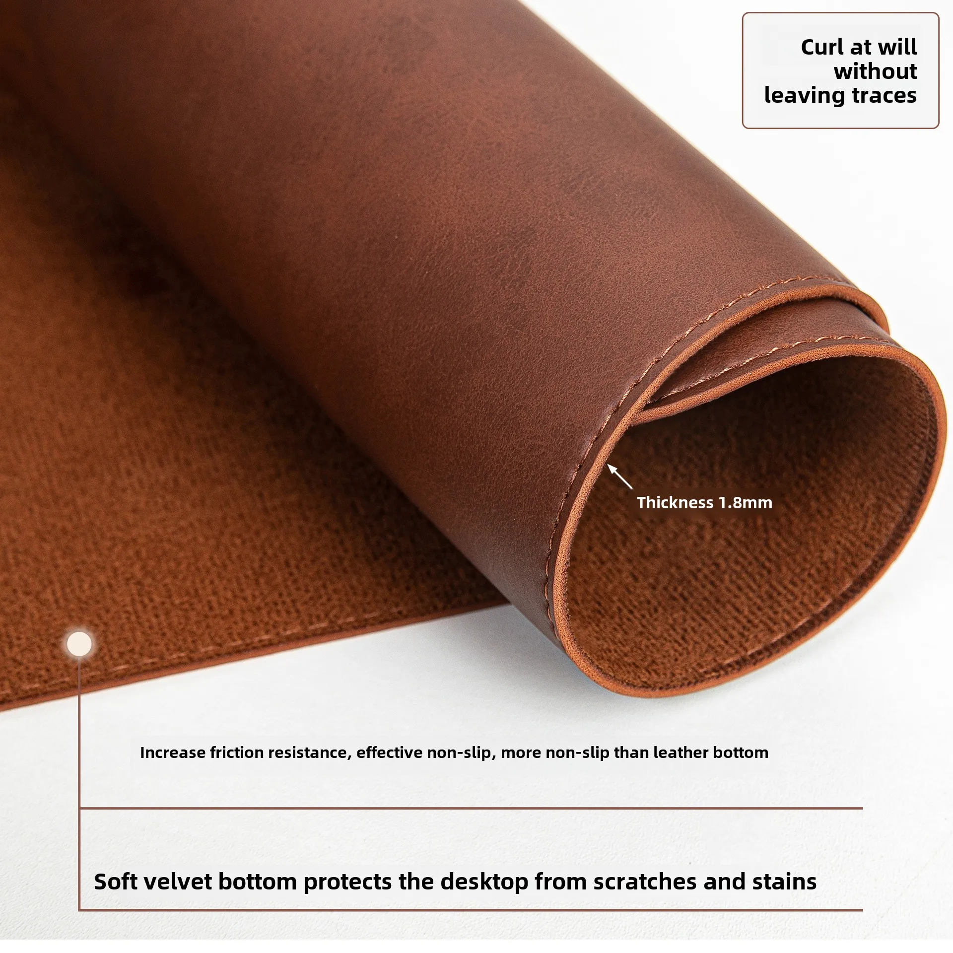 Desk Pad Waterproof PU Mouse P - đánh giá và giá Leatherwork Table