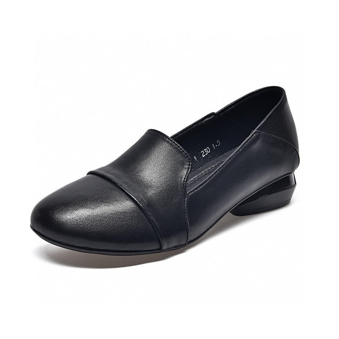 Women's shoes 2026 autumn low  - đánh giá và giá Leather Working